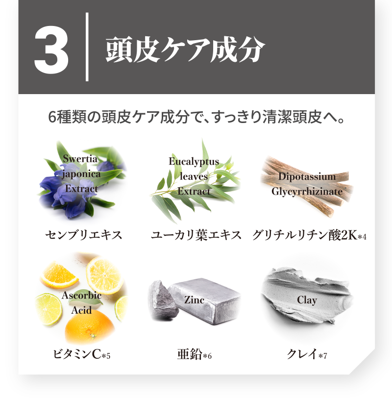 頭皮ケア成分